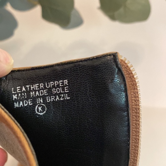 Etienne Aigner | Filly | buckskin | square toe | 3” heel | zip up | 7.5 | bootie - Picture 9 of 12